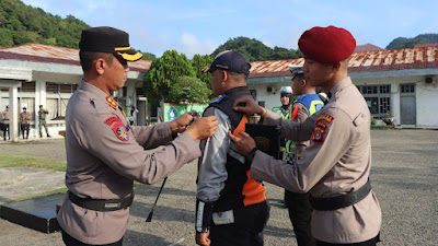  Polres Aceh Selatan melaksanakan Apel Gelar Pasukan Ops Ketupat Seulawah 2024.