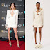   Louise Roe Wearing white Magda Butrym to 2023 Bafta Nominees Party 