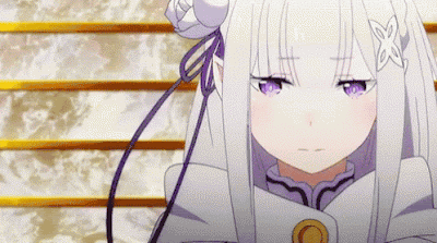 Re: Zero Anime Review website emilia gif