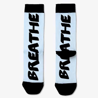 Breathe Socks Light Blue