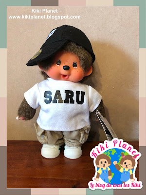 kiki Santastic Wear Monchhichi Saru white, référence 843690 Tokyo tribe kai