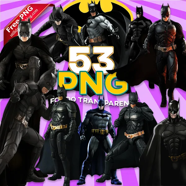 53 imagenes de los personajes de Batman en distintos estilos