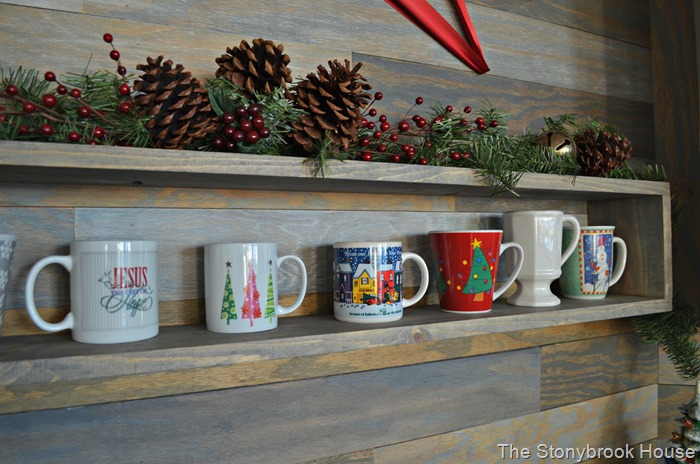 Christmas Floating Shelf