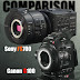 Canon C100 v Sony FS700 “Is there a comparison ?”