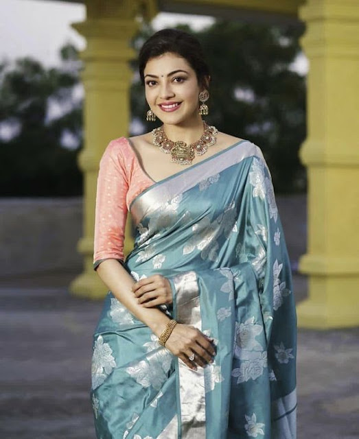 Pastel shades in KAnjeevaram sarees