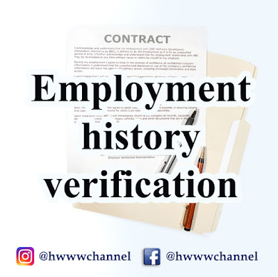 Employment verification in the USA