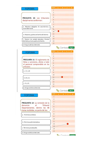 Preguntas del Ascenso de Categoría Reglamento de Faltas y Sanciones