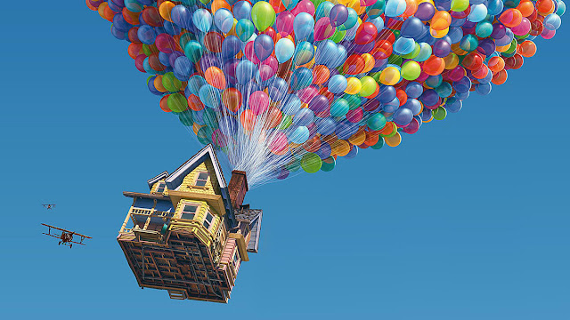 Imagen de la película de animación Up de Disney Pixar