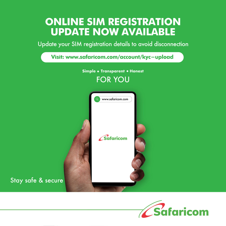 How To Update Safaricom SIM Details Online