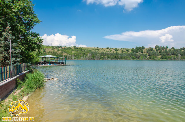 Mladost Lake near Veles city, Macedonia