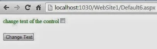 ASP.NET: Change CheckBox Text in code file 