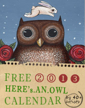 Owl Lover 2013 Calendar