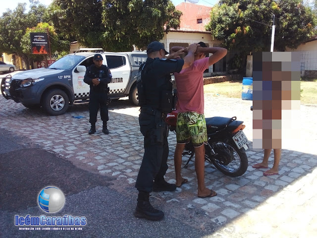 Polícia militar realiza trabalho ostensivo para coibir a criminalidade em Caraúbas