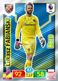 Panini Adrenalyn XL Premier League 2019-2020 West Ham United Set