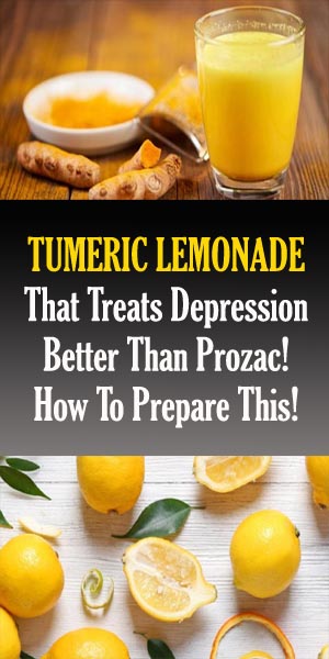 Turmeric Lemonade That Treats Depression Better Than Prozac! How To Prepare This?