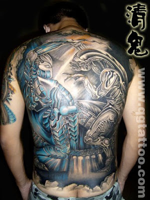 full back tattoo design 