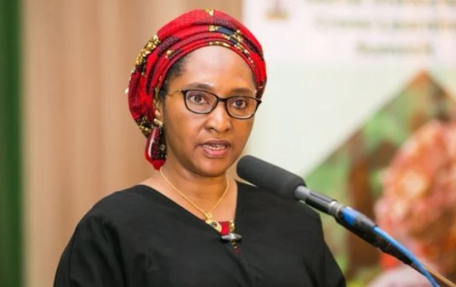 Alt: = "Nigeria's Minister of finance, Zainab Ahmed"