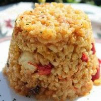 Arroz em forma de copo - www.receitascomarroz.com