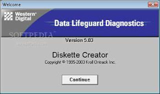 memperbaiki hardisk bad sector dengan western digital data lifeguard diagnostic