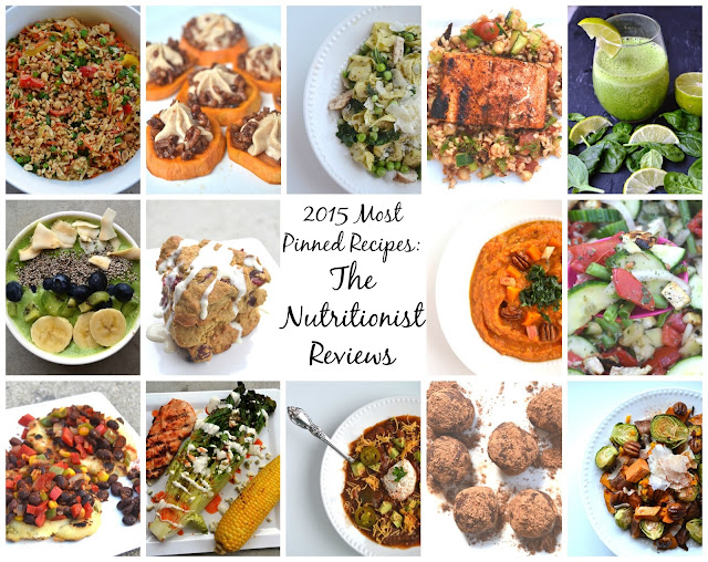 Top 20 Most Pinned Recipes of 2015: The Nutritionist Reviews