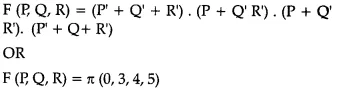 Solutions Class 12 Computer Science (Python) Chapter -8 (Boolean Alegbra)