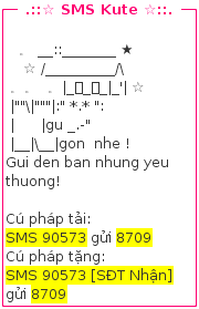 Mẫu sms chúc ngủ ngon