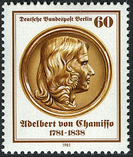 Germany Berlin Adelbert von Chamisso, Poet, 1981