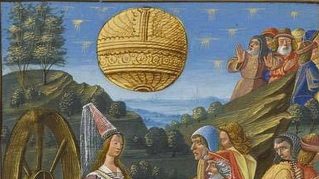 Ancient Origins of a UFO sighting in the sky recorded by the artist's of the time's in religious painting's.