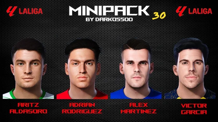 PES 2021 LaLiga Mini Facepack V30