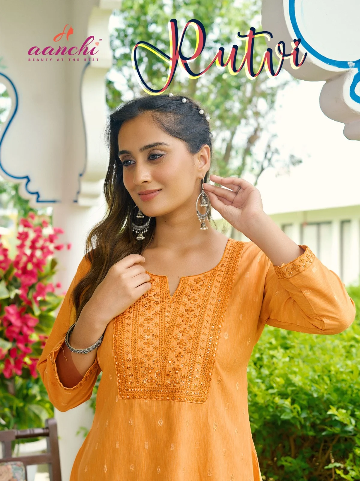 Rutvi Aanchi Designer Long Top