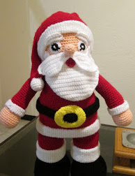 PATRON GRATIS SANTA CLAUS AMIGURUMI 1338