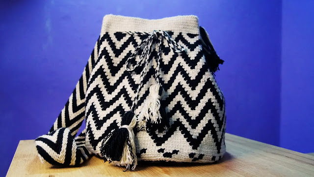 Mochila Wayúu ZigZag a Crochet