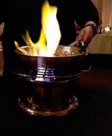 dessert, cherry, Flambé, ice cream, personal chef, private chef, palm beach, Wellington, wellness, recipe, , healthy chef, Boca Raton, south florida,