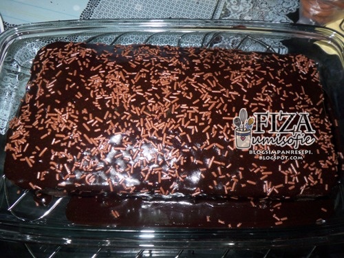 Tempat Fiza Simpan Resepi: Kek Coklat Berperisa NESCAFE