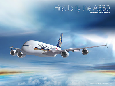 Gambar Pesawat Singapore Airlines