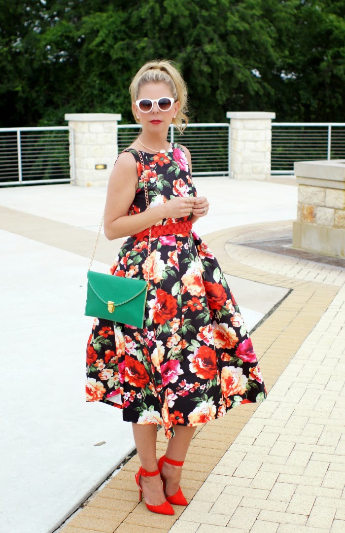 Chicwish Floral Dress