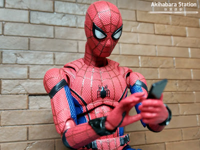 S.H.Figuarts Spider-man Homecoming + Wall - Tamashii Nations