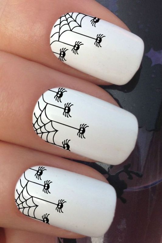 Seriously Spooky Halloween Nail Art Ideas