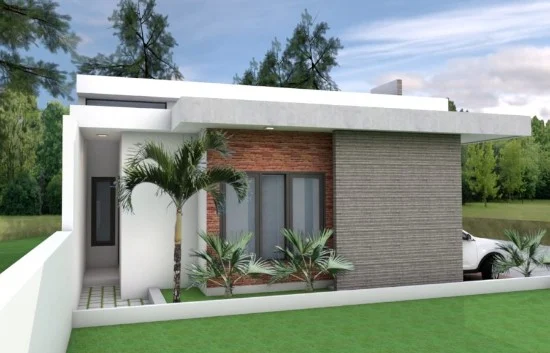 14 Desain rumah modern 2020 dengan atap datar