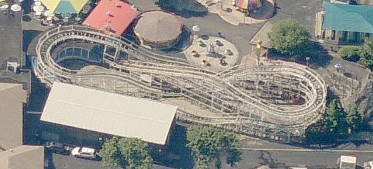 six flags great america park map. Six Flags Great America