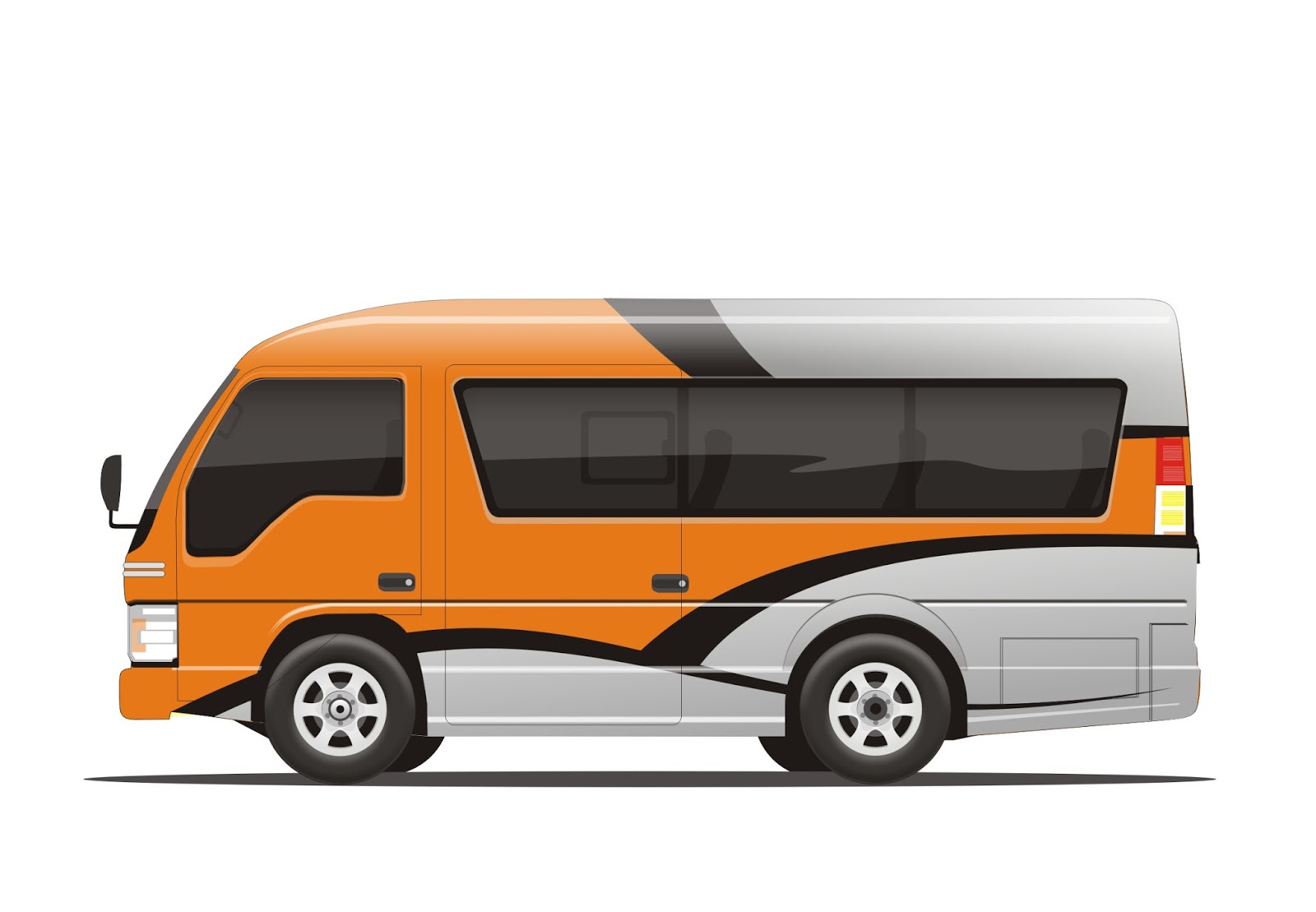 Jasa Design Livery Bus, Medium Bus, Elf, Truck  AfatBenz 