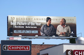 Killers of the Flower Moon movie billboard