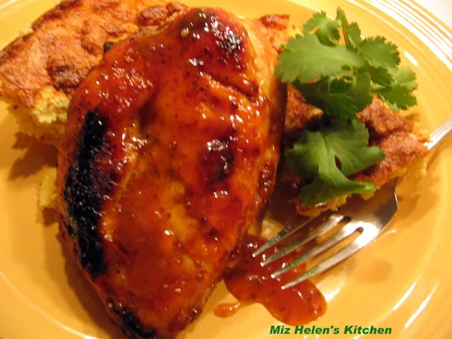 Apricot Glazed Chicken at Miz Helen's Country Cottage