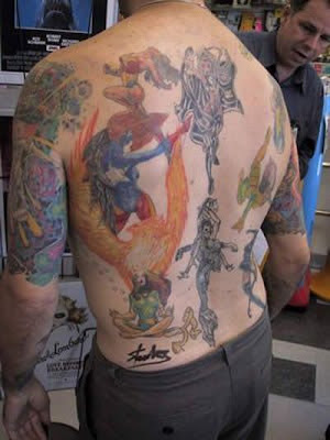 Superhero Tattoos