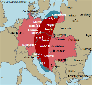 mapa banana roja