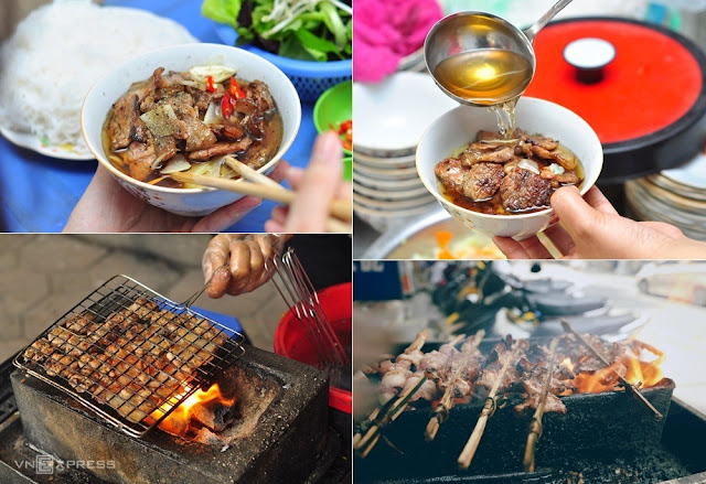 Bún chả Hà nội nổi tiếng ngon