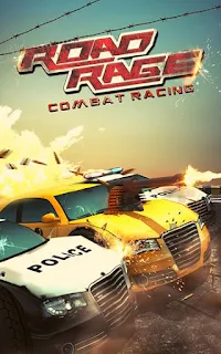 Screenshots of the Road rage: Combat racing for Android tablet, phone.