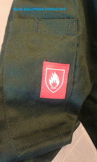 SAFETY COMPLIANT TO ISO 11612(EN531) AND NFPA 2112 STANDARDS ON FLAME RESISTANT GARMENTS