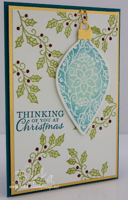 Embellished Ornaments - Get this must have Stampin' Up! UK stamp set here