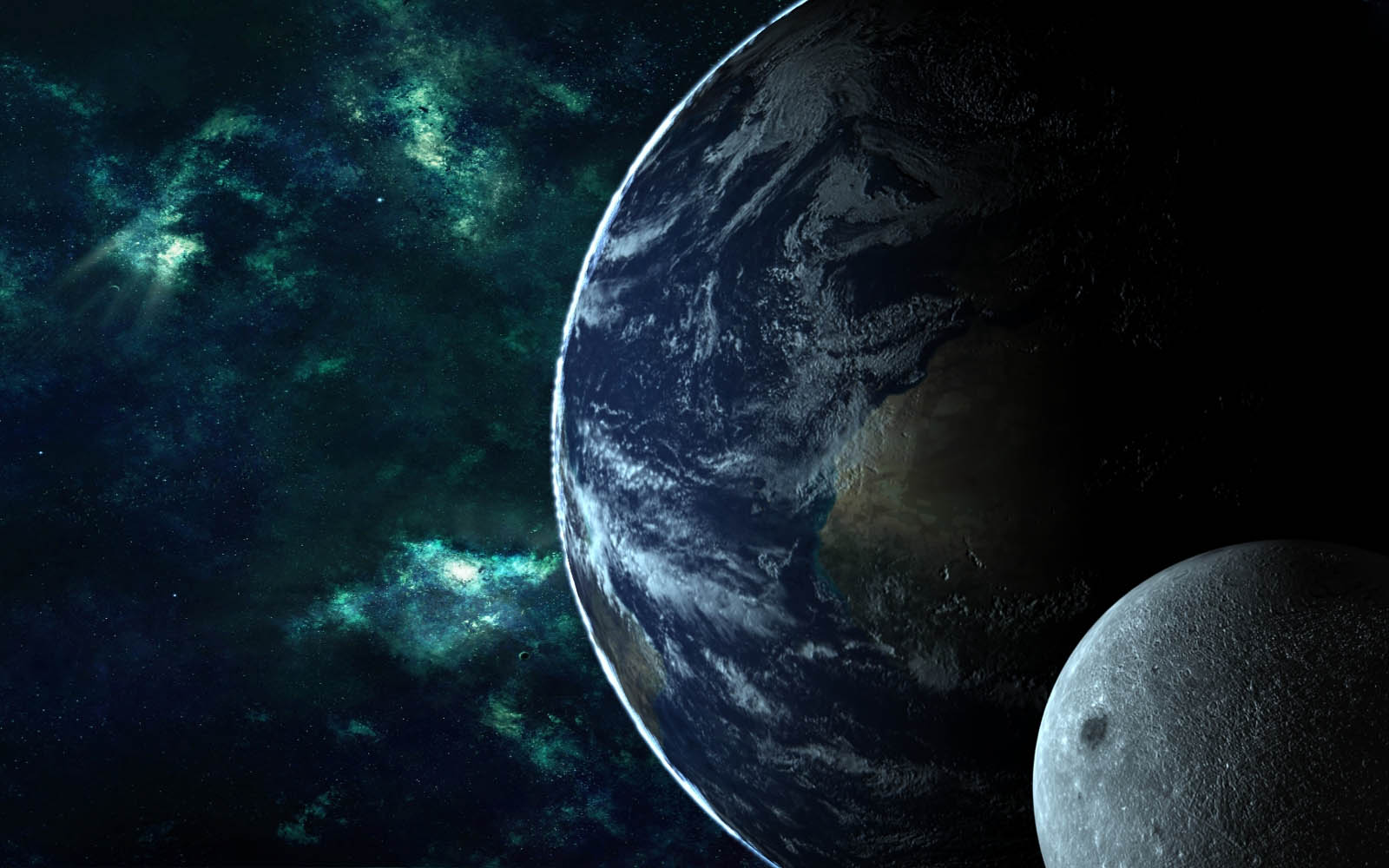 Wallpaper Earth And Moon Wallpapers